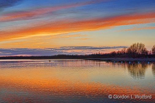 Rideau Canal Sunset_08915.jpg - Photographed along the Rideau Canal Waterway at Kilmarnock, Ontario, Canada.